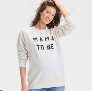 HOST PICK Isabel Cream 'Mama To Be' Sweatshirt Size Large
